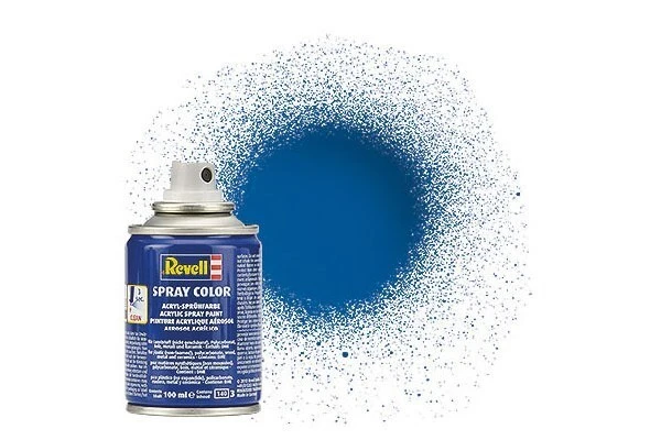 Spray blue gloss 100 ml. billede