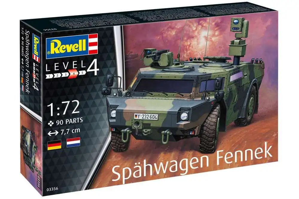Spähwagen Fennek 1:72 billede
