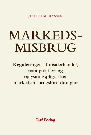 Markedsmisbrug