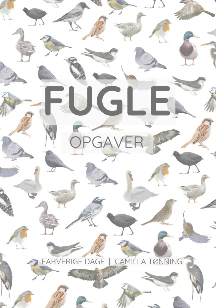 Fugle - opgavebogen