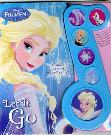 Frozen Let It Go - Little Music Note Book