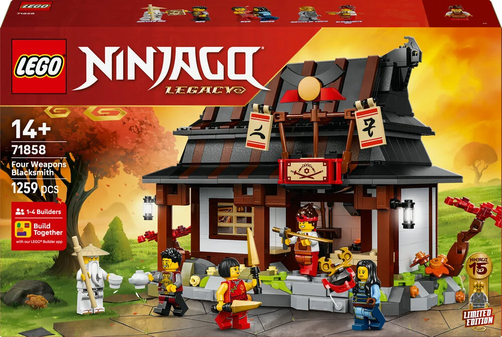 71858 LEGO Ninjago De Fire Våben-smedjen - 15-års jubilæum billede