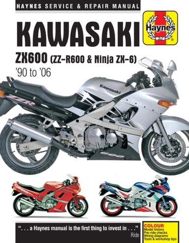Kawasaki ZX600 (ZZ-R600 & Ninja ZX-6) '90 to '06