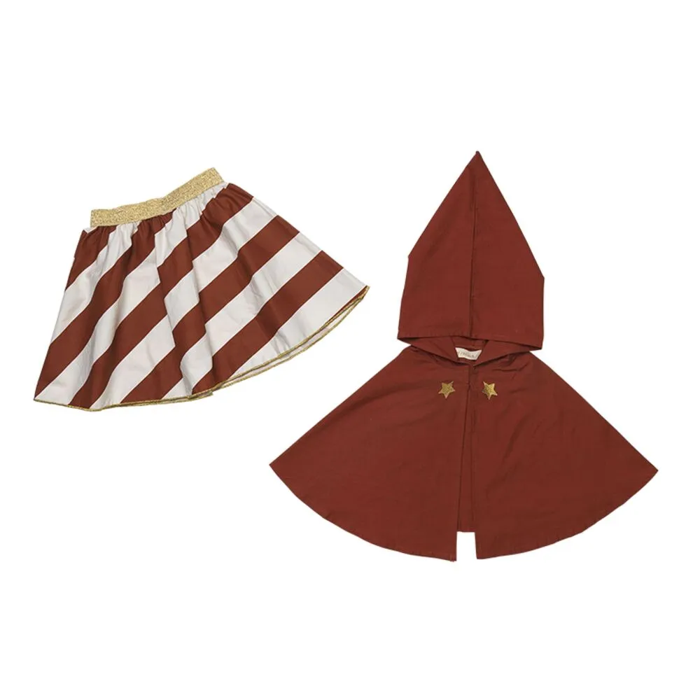 Dress-up elf set - Skirt and Cape