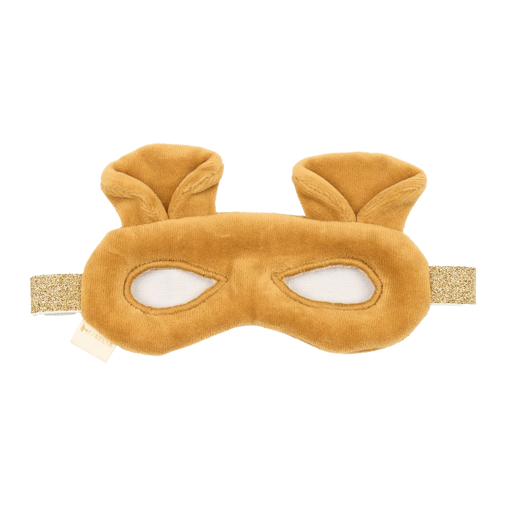 Fabelab Udklædning - Animal Mask - Bear - Ochre