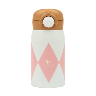 Water Bottle - Harlekin - Ash Rose