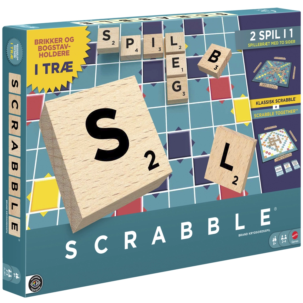 Scrabble Original Træ Edition billede