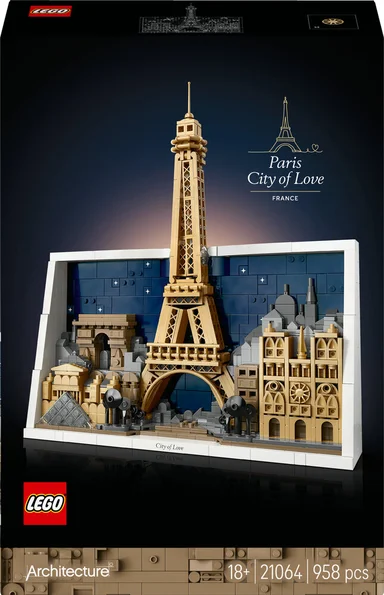 21064 LEGO Architecture Paris – Kærlighedens by