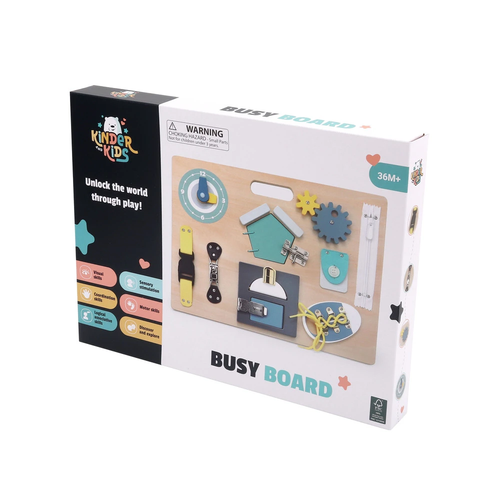 Kinder and Kids Busy Board billede