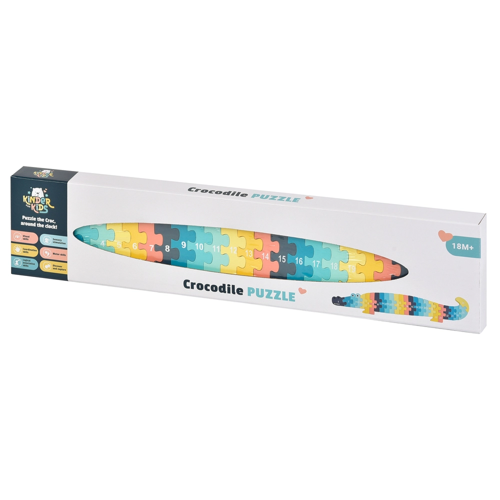 Kinder and Kids Puslespil, Krokodille billede