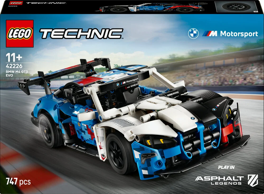 LEGO ® Technic - BMW M4 GT3 EVO-Racerbil 42226 - 747 Dele