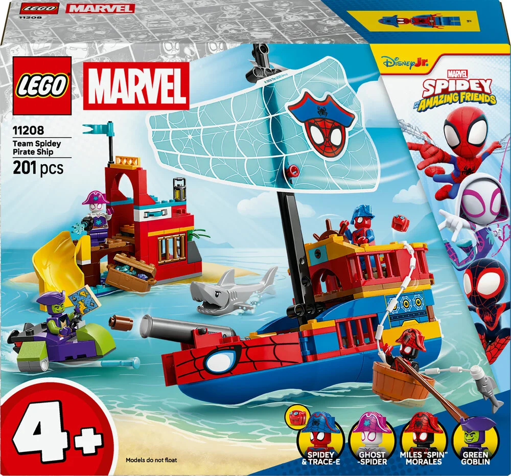 11208 LEGO Spidey Team Spideys piratskib billede