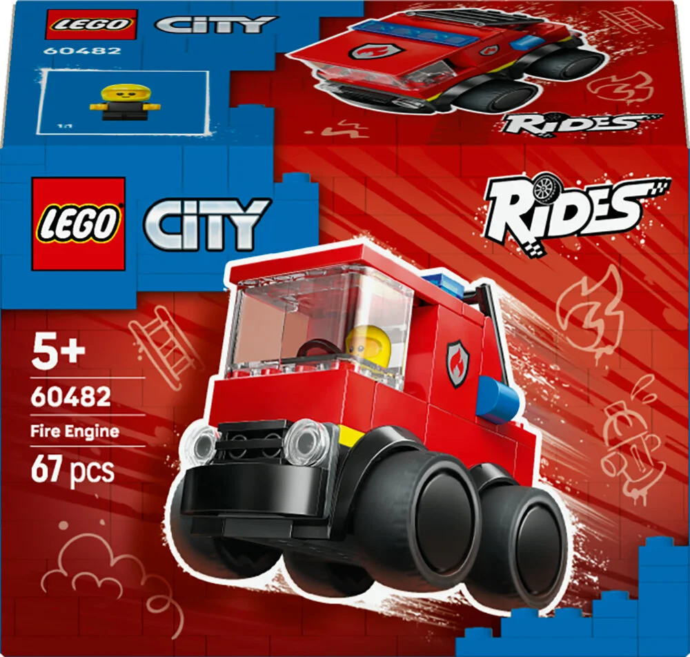 60482 LEGO City Motorer - Brandbil billede
