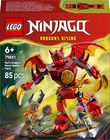 71851 LEGO Ninjago Kais drage-mech – kamppakke