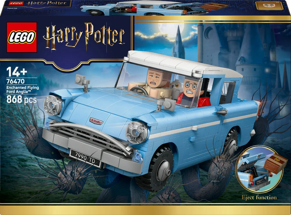 76470 LEGO Harry Potter⢠Fortryllet flyvende Ford Anglia