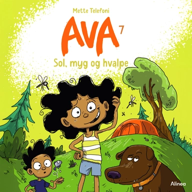 Ava 7, Sol, myg og hvalpe, Blå Læseklub