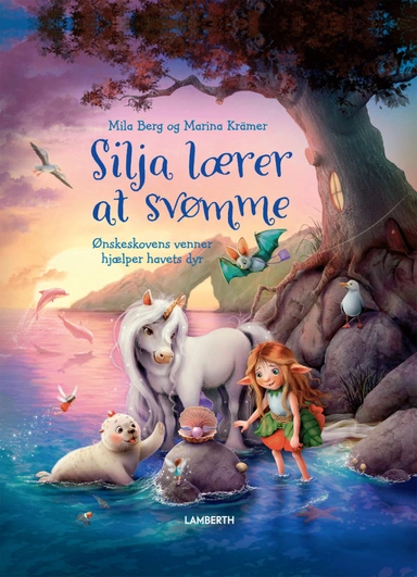 Silja lærer at svømme