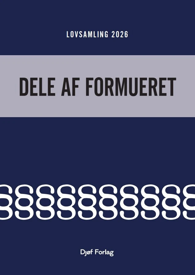 Lovsamling - Dele af formueret