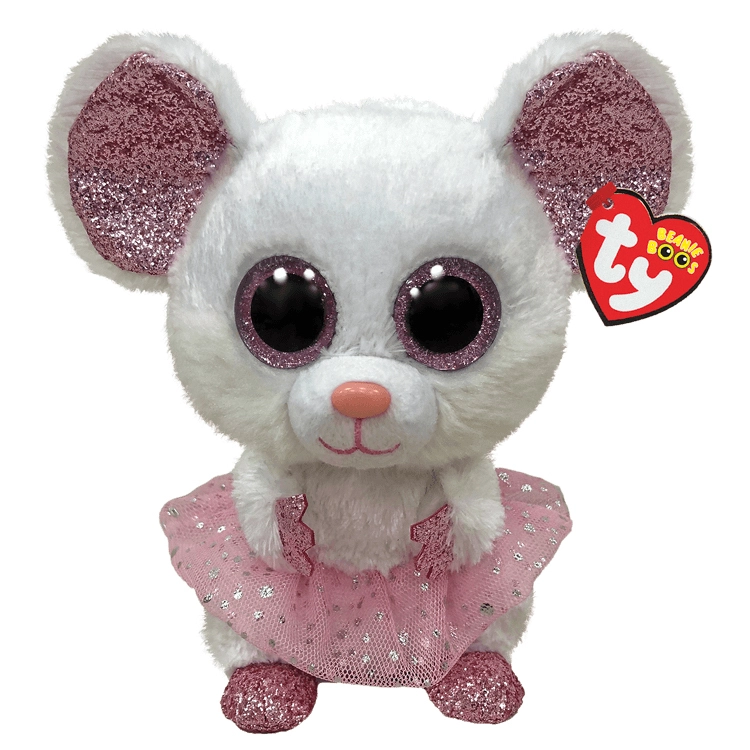 TY Nina mouse beanie boos