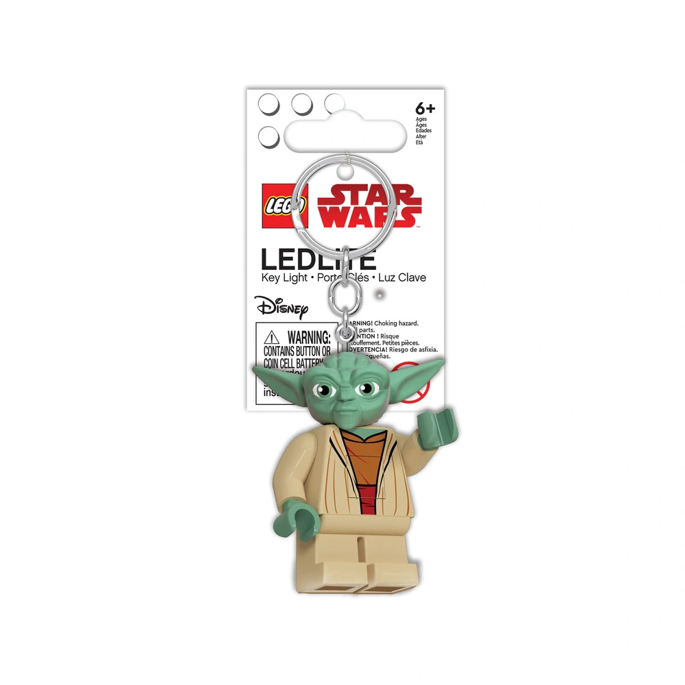 LEGO Star Wars Yoda nøglering med LED lys