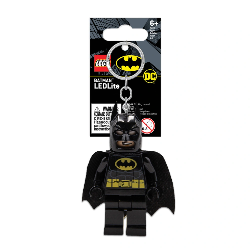LEGO DC LED Batman nøglering sort