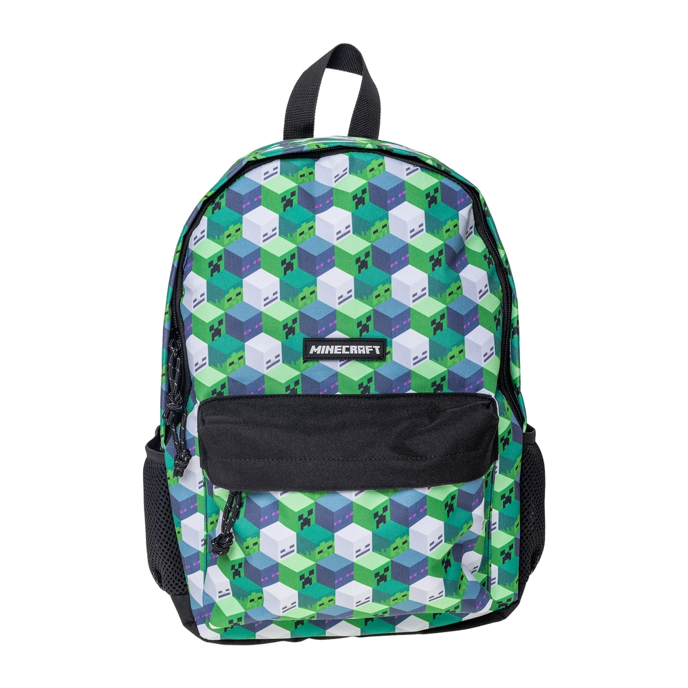 Stor - Minecraft Backpack - H38 x W28 x D13 cm Taske - GEEKD.dk