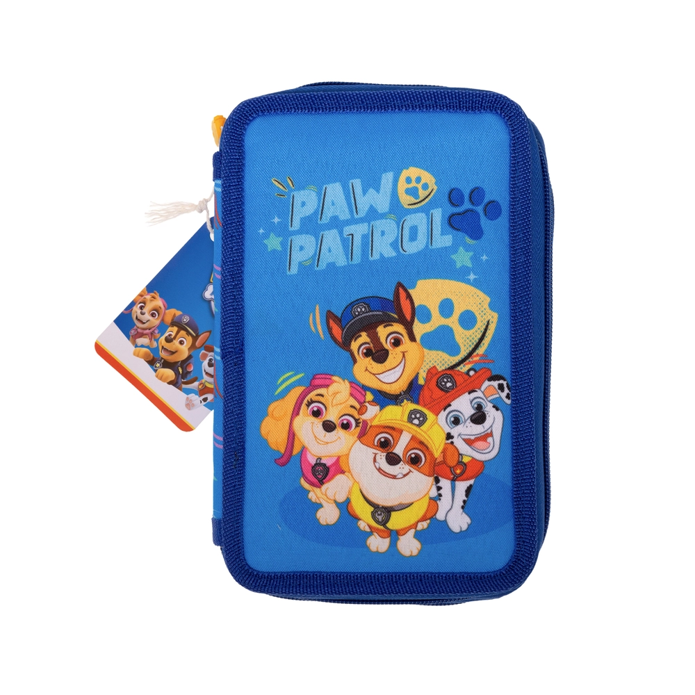 Paw Patrol penalhus, dobbeltdækker med fyld