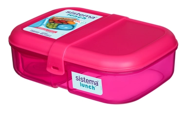 Madkasse Sistema Ribbon Lunch pink 1,1L 