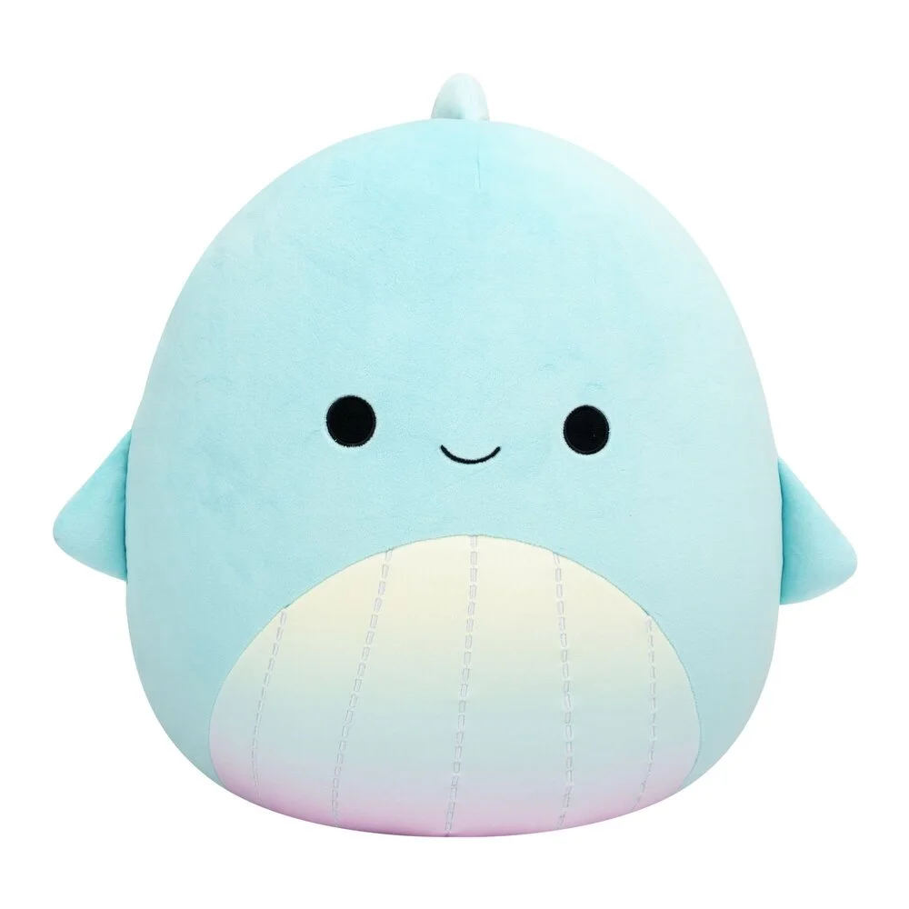 Squishmallows Shah hval 40 cm billede