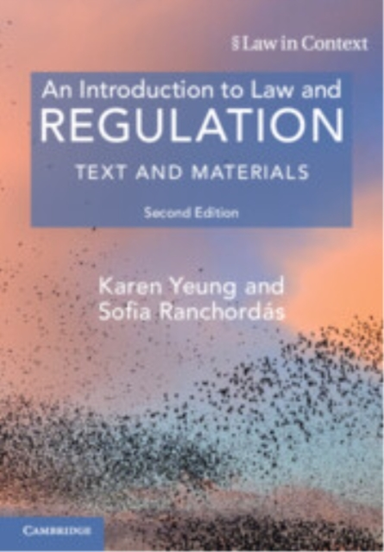 An Introduction To Law And Regulation Text And Materials