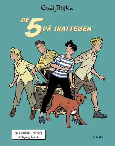 De 5 på skatteøen (1) - graphic novel
