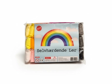 Selvhærdende ler 36 farver