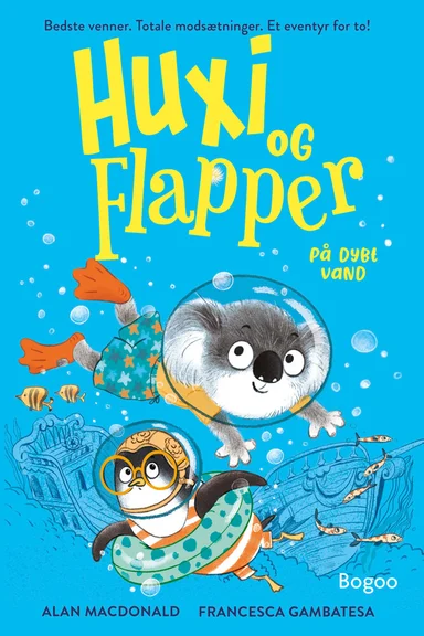 Huxi og Flapper på dybt vand