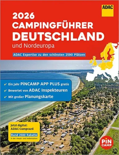 ADAC Campingführer 2026: Deutschland und Nordeuropa