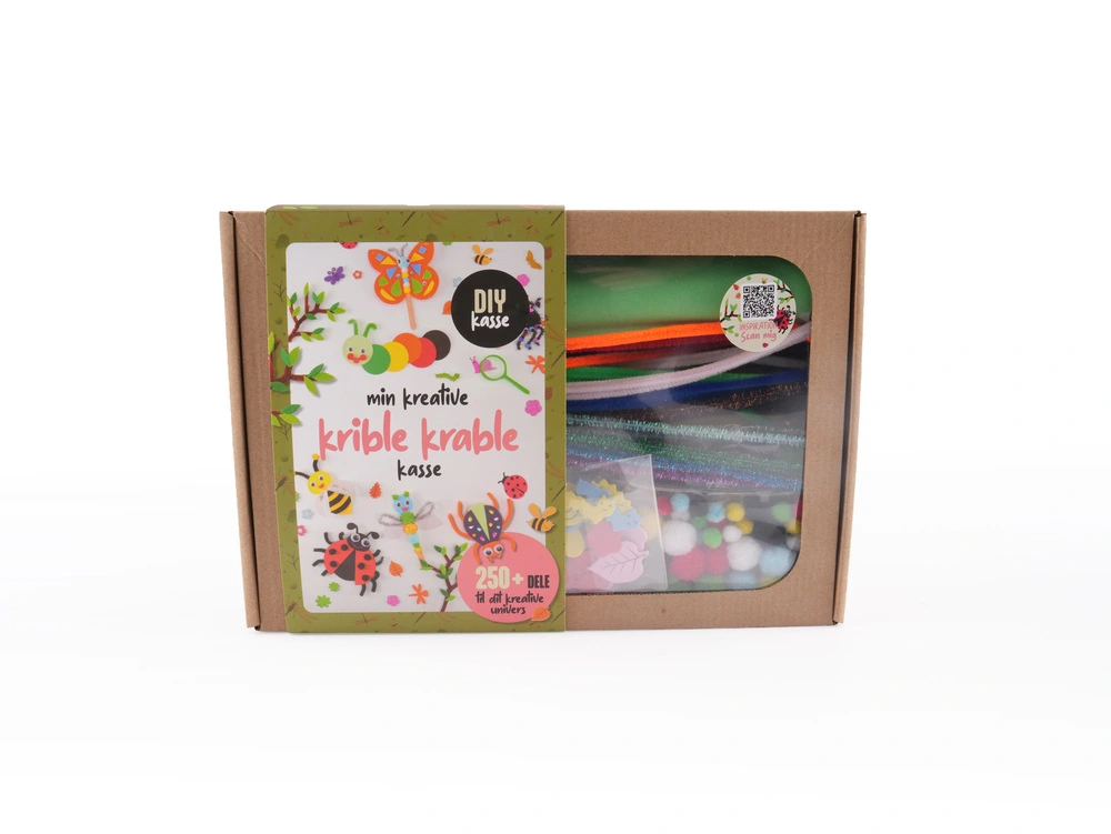 Krea Hobbyboks Diy Kriblekrable M/250 Dele