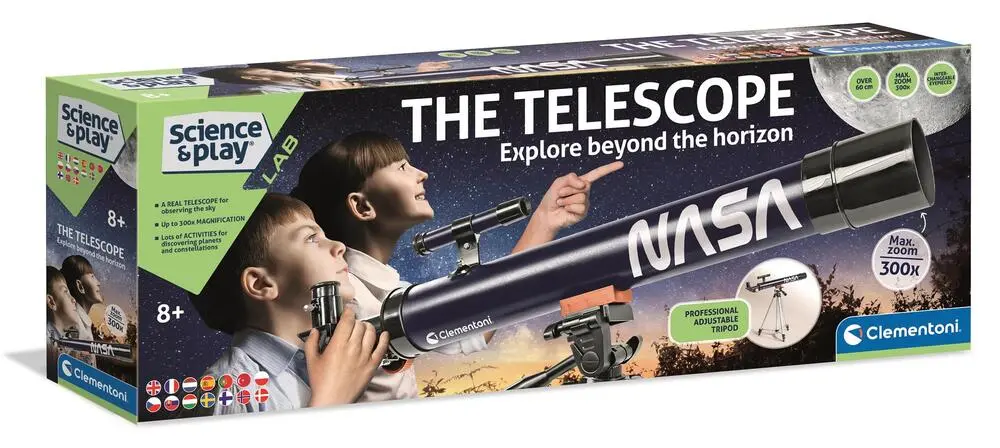 Clementoni Teleskop NASA billede