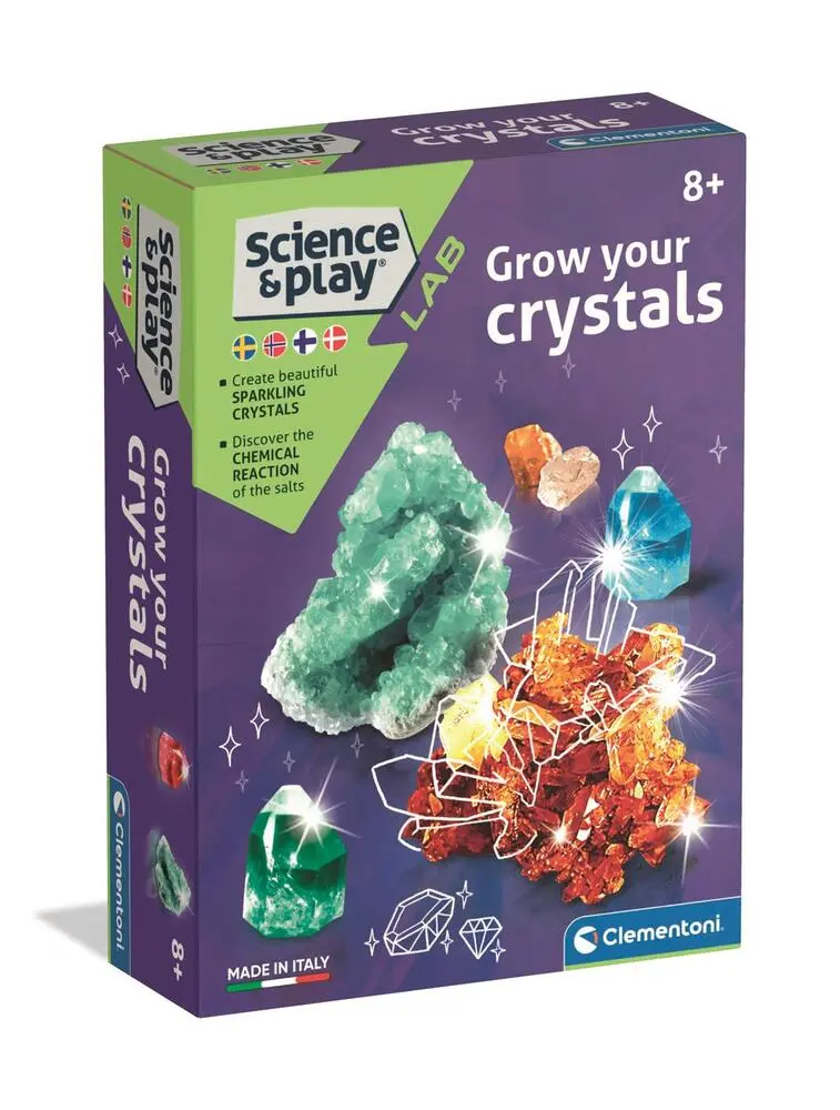 Clementoni Mini krystaller billede