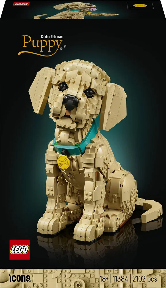 11384 LEGO Icons Golden retriever-hvalp billede