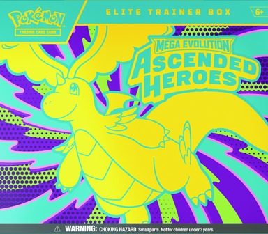 Pokemon mega evolution ascended heroes Elite Trainer Box 2.5
