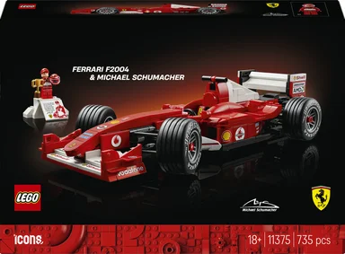11375 LEGO Icons Ferrari F2004 og Michael Schumacher
