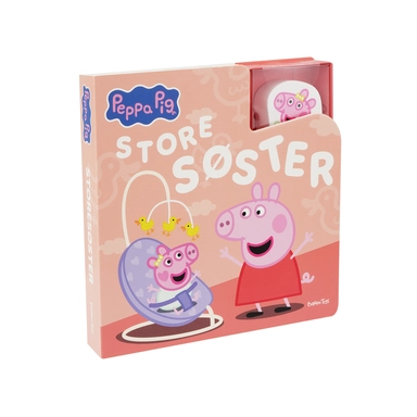 Gurli Gris - Bog med Træfigurer –  Store søster