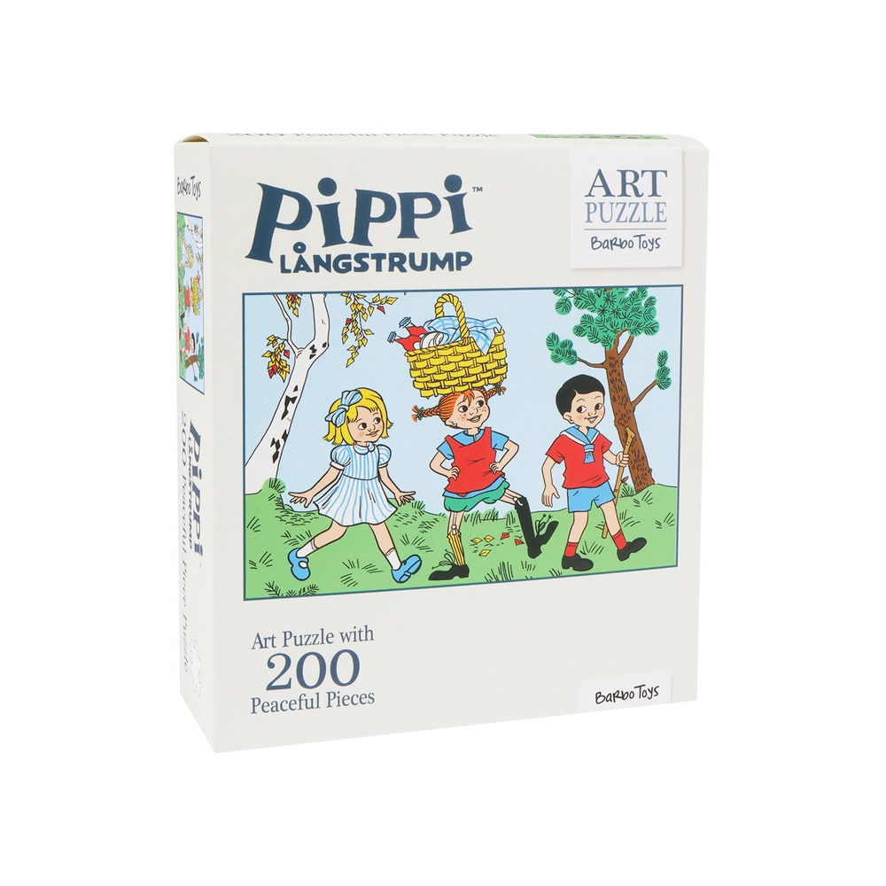 Pippi - Art Puslespil - 200 brikker
