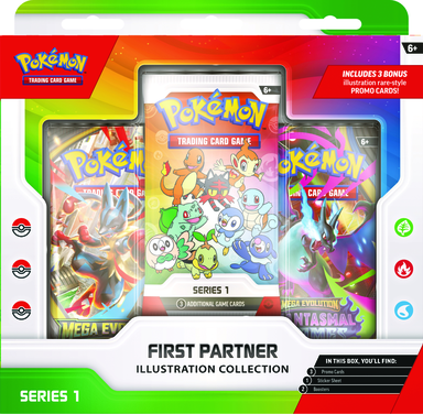 Release 20/3 Pokemon Box First Partner Collection