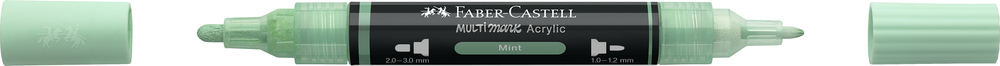 Multimarker Akryl Faber Castell SP 412 Mint m. 2 spids