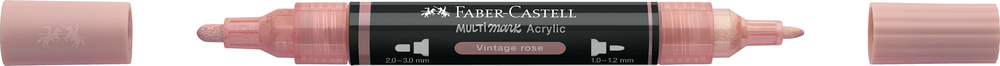 Multimarker Akryl Faber Castell SP 304 Vintage Rose m. 2 spids