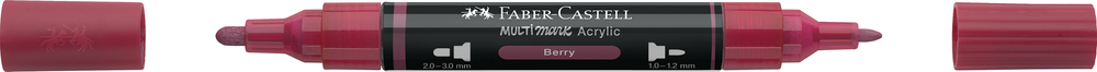 Multimarker Akryl Faber Castell SP 433 Berry m. 2 spids