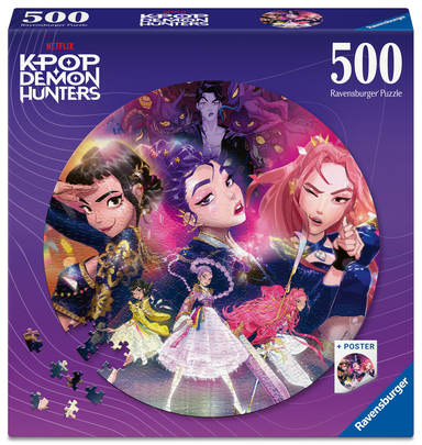 K-Pop Puslespil 500 brikker cirkel