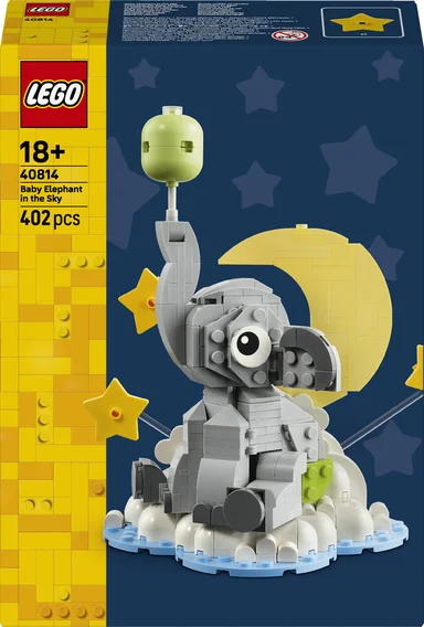LEGO Seasons and Occasions 40814 Elefantunge på en sky