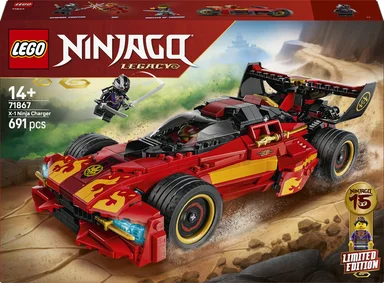 LEGO Ninjago 71867 X-1 ninjabil – 15-års jubilæum