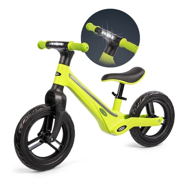 California løbecykel med lys, grøn